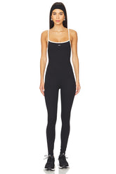 The Onesie in Black & Creme