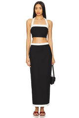 Brea Crop Halter Top