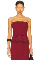 Gabby Knitted Bandeau Top