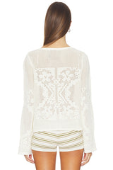 Marigold Mesh Stitch Sweater Jacket