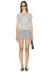 Georgie Elbow Sleeve Button Down Cardigan