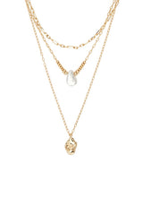 Layered Two Tone Necklace