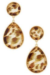 Teardrop Pendant Earrings