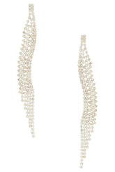Curved Dangle Earring