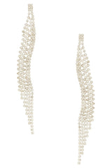 Curved Dangle Earring