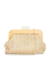 Woven Frame Clutch