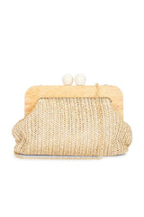 Woven Frame Clutch