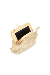 Woven Frame Clutch