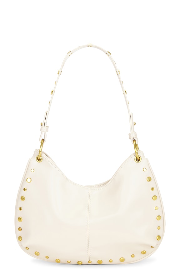 Faux Leather Shoulder Bag