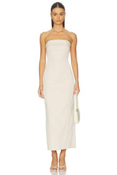 Zyaire Strapless Maxi Dress