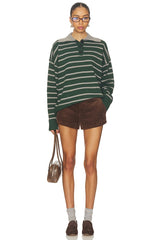 Clydie Polo Sweater