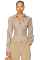 Ellie Button Up Top