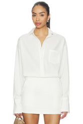 Greta Button Up Top