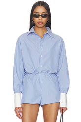 Lucinda Button Down Top