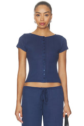 Romee Button Up Tee