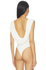 x Blake Evin Rian Drape Bodysuit