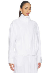 Linen Bomber Jacket