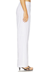 Linen Flat Pant