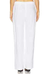 Linen Flat Pant