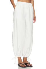 Cotton Drape Balloon Pant
