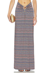 Carr Shiny Knit Skirt
