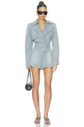 Feyra Trench Romper