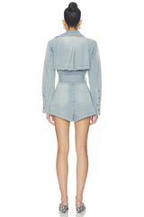 Feyra Trench Romper