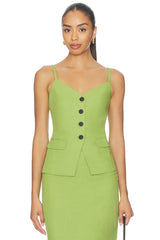 Apple Linen Mix Waistcoat
