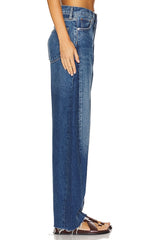 Luna Pieced High Rise Curved Taper Jeans