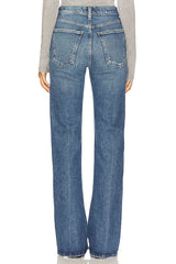 Mid Rise Kick Boot Jeans