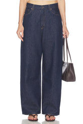 Rounded Baggy Jeans