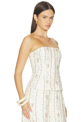 Abelia Navegante Cropped Top