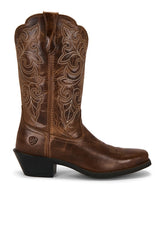 Round Up Square Toe Boots