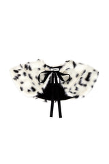 Faux Fur Long Haired Shoulder Collar
