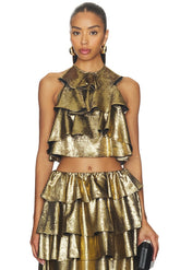 Bodil Ruffle Top