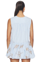 Lamia Poplin Top