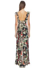 Gemma Ruffle Maxi Dress