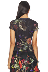 Ellie Mesh Tee