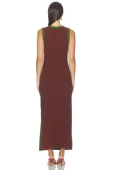 Lasso Patchwork Knit Dress