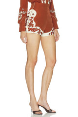 Duke Embroidered Short