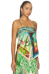 Ace Silk Scarf Top