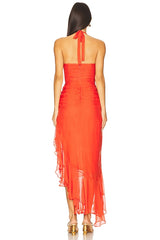Marabou Dress