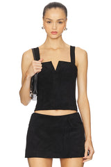 x REVOLVE Nia Suede Top