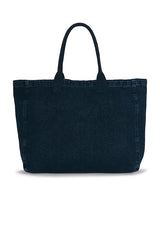 Leo Denim Tote Bag