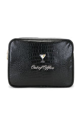 Out Of Office Martini Croc Pouch