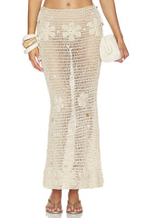 Charlotte Hand Crochet Skirt