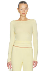 Lane Boatneck Top