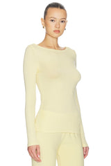 Lane Boatneck Top