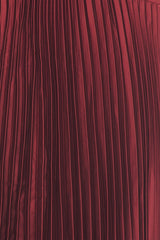 Pleated Drop Waist Dress