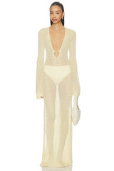 Bryn Crochet Maxi Dress